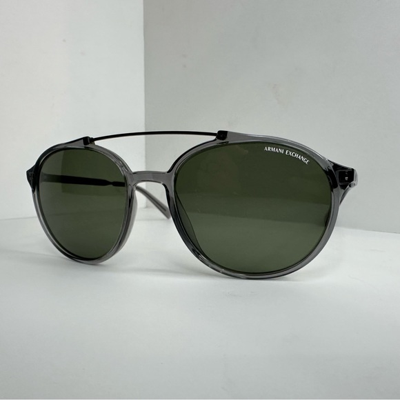 Sunglasses Armani Exchange AX 4069 S 82439A Transparent Dark Grey - Picture 7 of 10